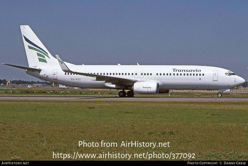 Aircraft Photo of PH-HZZ | Boeing 737-8BG | Transavia | AirHistory.net #377092