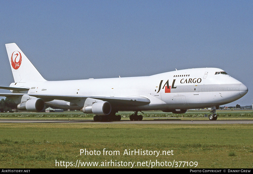 Aircraft Photo of JA8161 | Boeing 747-246B(SF) | Japan Airlines - JAL Cargo | AirHistory.net #377109