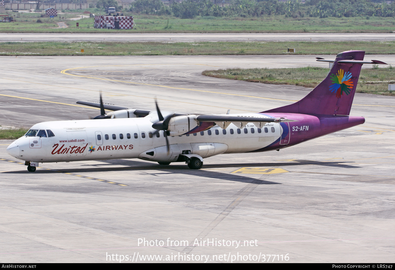 Aircraft Photo of S2-AFN | ATR ATR-72-212 | United Airways | AirHistory.net #377116