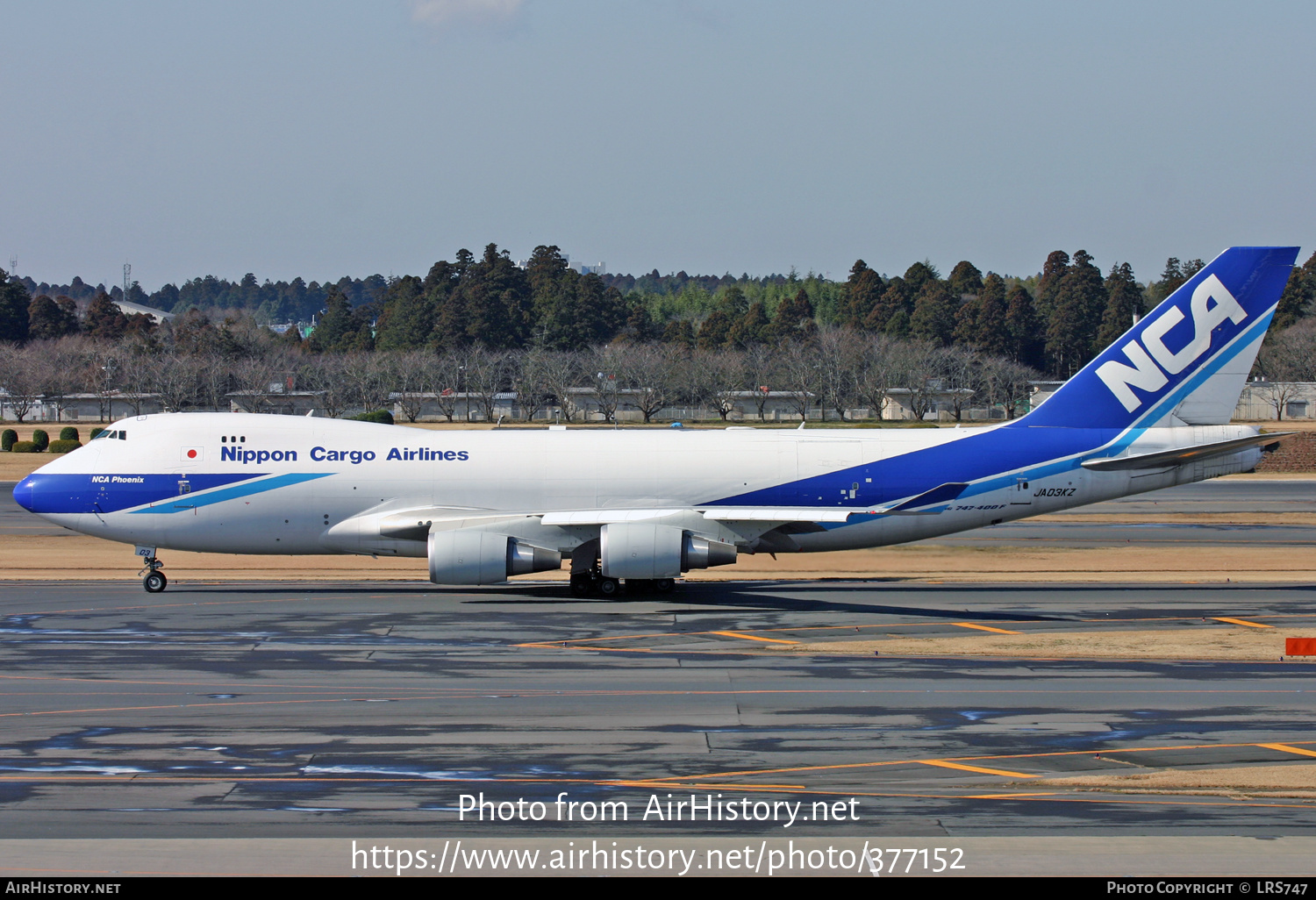 Aircraft Photo of JA03KZ | Boeing 747-481F/SCD | Nippon Cargo Airlines - NCA | AirHistory.net #377152