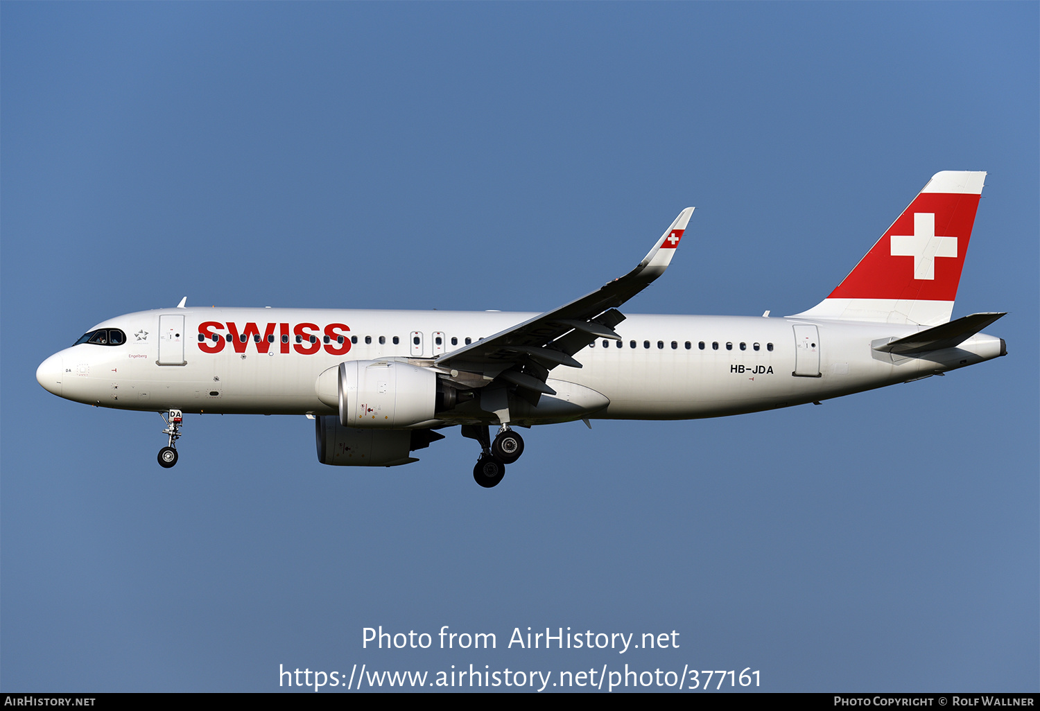 Aircraft Photo of HB-JDA | Airbus A320-271N | Swiss International Air Lines | AirHistory.net #377161