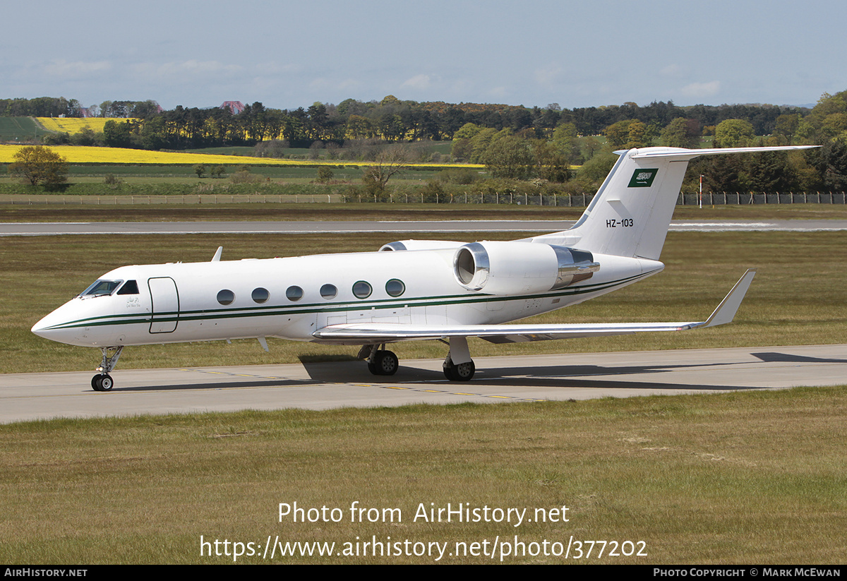 Aircraft Photo of HZ-103 | Gulfstream Aerospace G-IV Gulfstream IV | Saudi Arabia - Air Force | AirHistory.net #377202