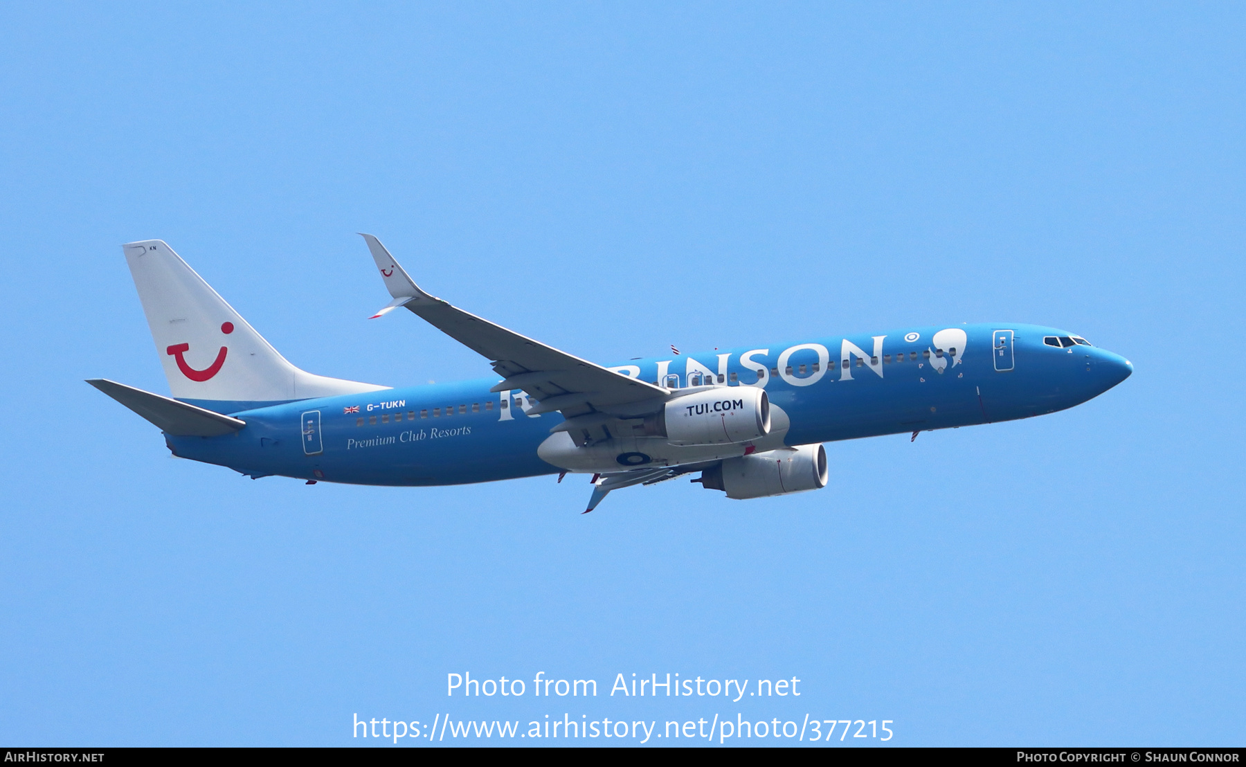 Aircraft Photo of G-TUKN | Boeing 737-8K5 | TUI | AirHistory.net #377215