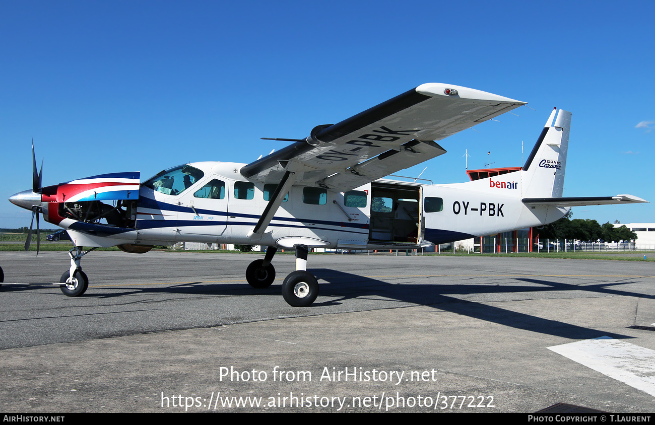 Aircraft Photo of OY-PBK | Cessna 208B Grand Caravan | BenAir | AirHistory.net #377222