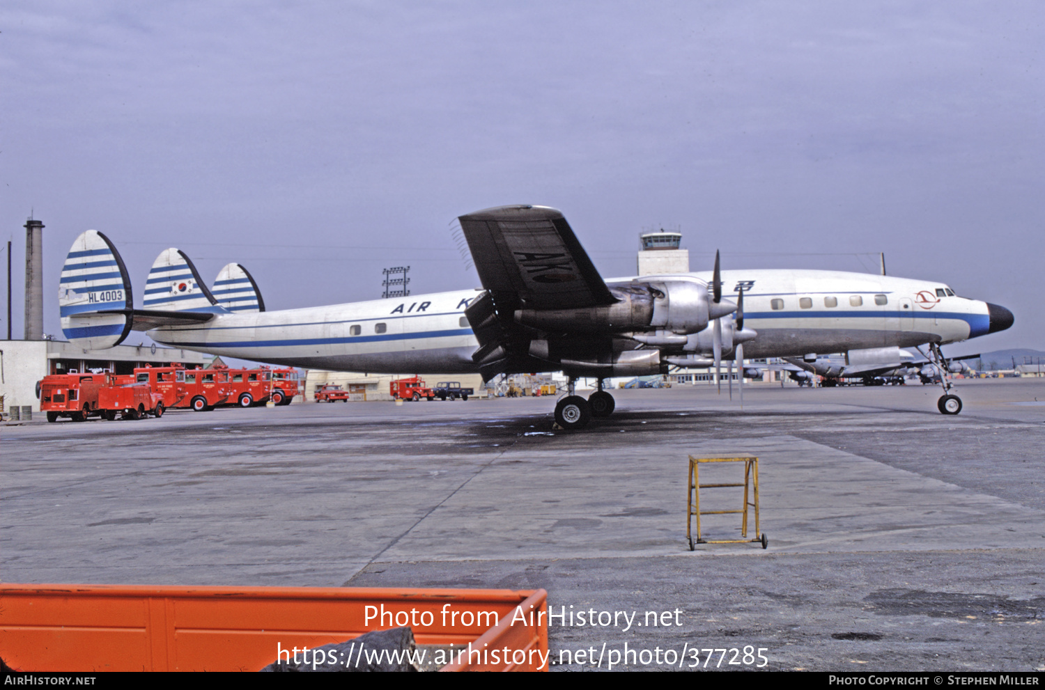 Aircraft Photo of HL4003 | Lockheed L-1649A Starliner | Air Korea | AirHistory.net #377285