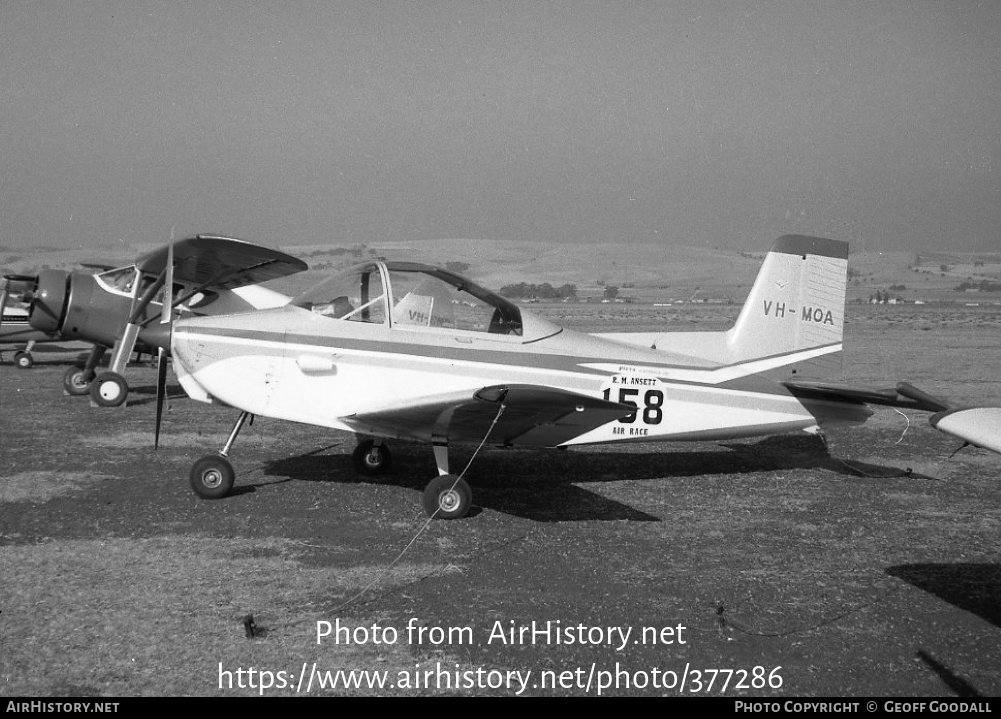 Aircraft Photo of VH-MOA | Victa Airtourer 100 | AirHistory.net #377286