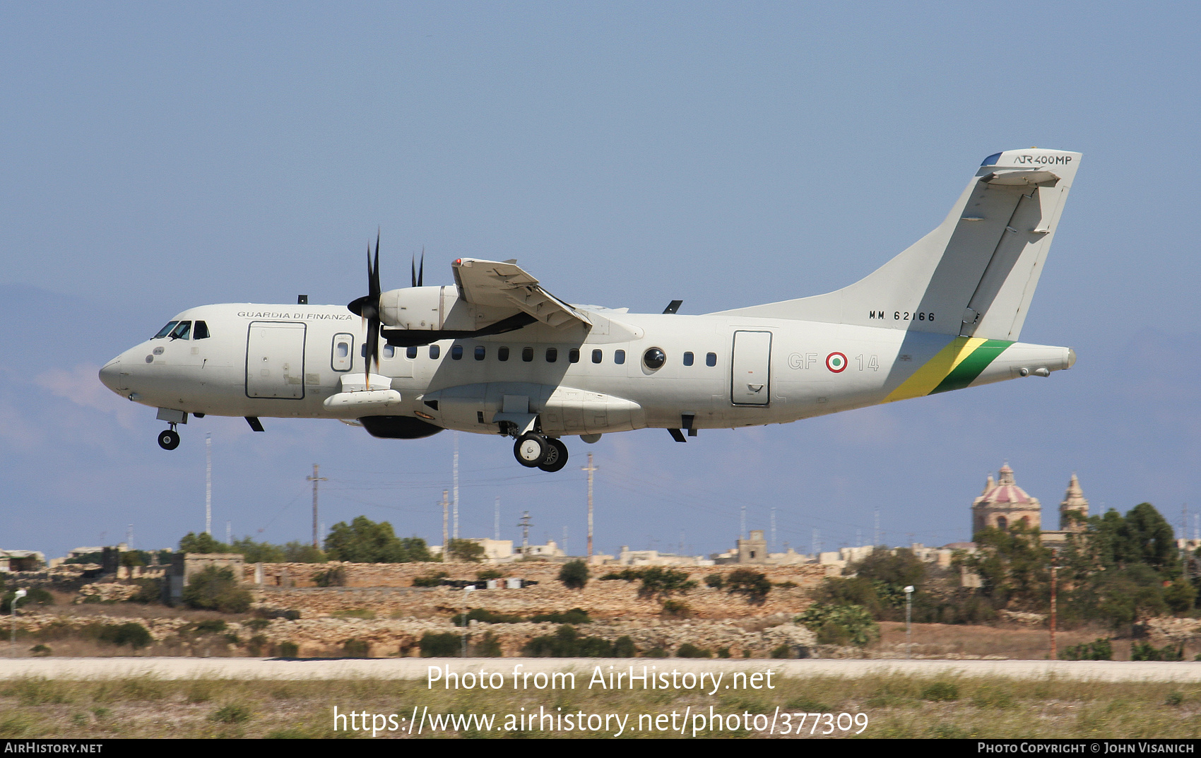 Aircraft Photo of MM62166 | ATR ATR-42-400MP | Italy - Guardia di Finanza | AirHistory.net #377309