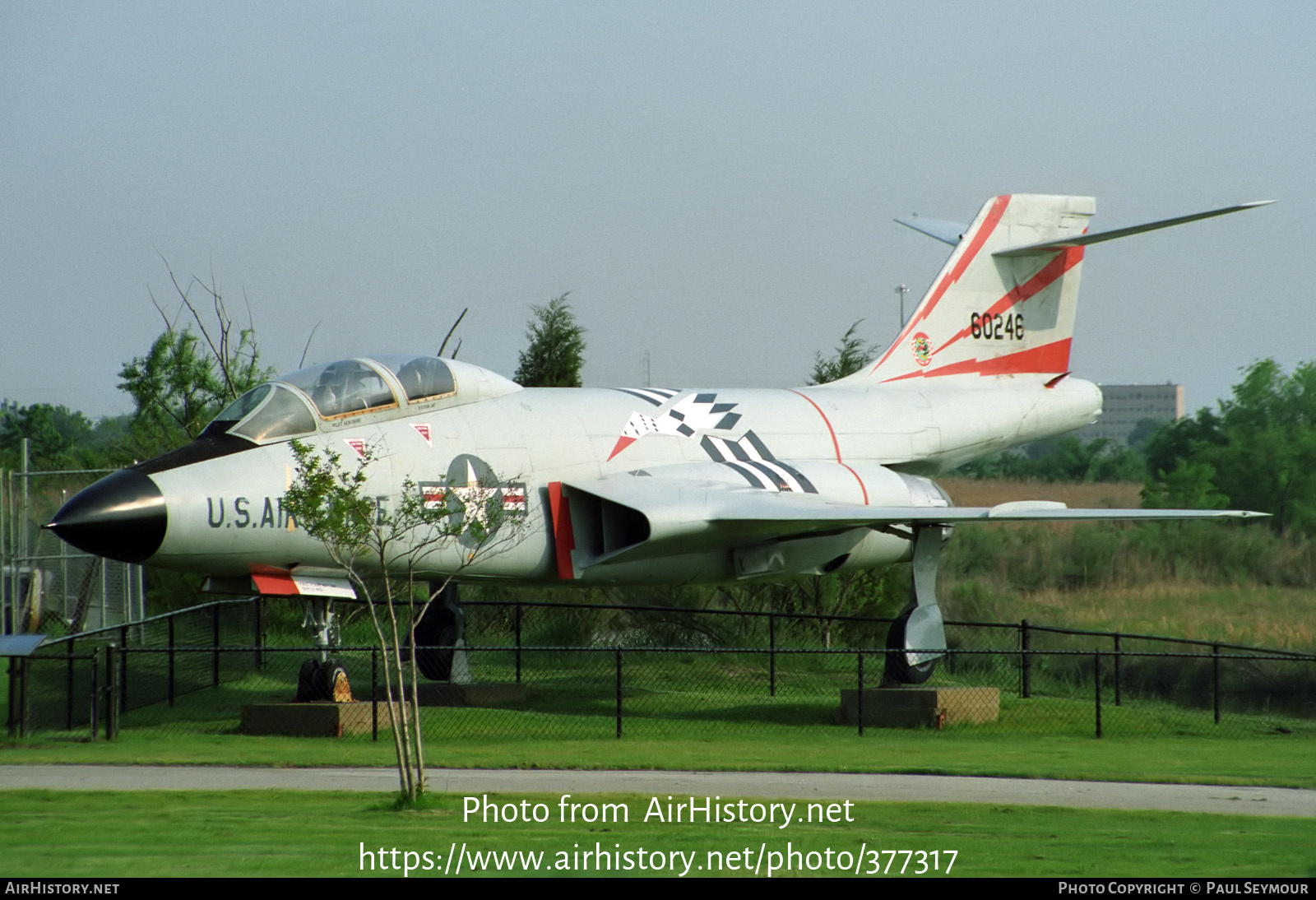 Aircraft Photo of 56-246 / 60246 | McDonnell TF-101F Voodoo | USA - Air Force | AirHistory.net #377317