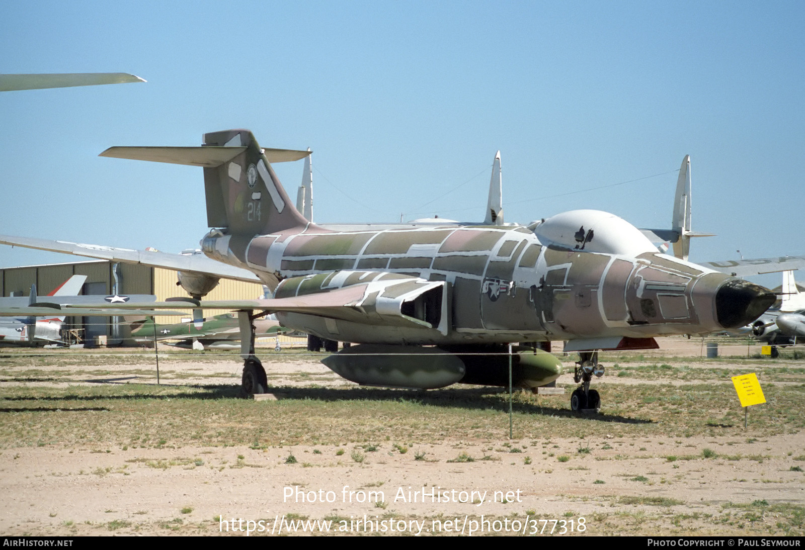 Aircraft Photo of 56-214 / AF56-214 | McDonnell RF-101C Voodoo | USA - Air Force | AirHistory.net #377318