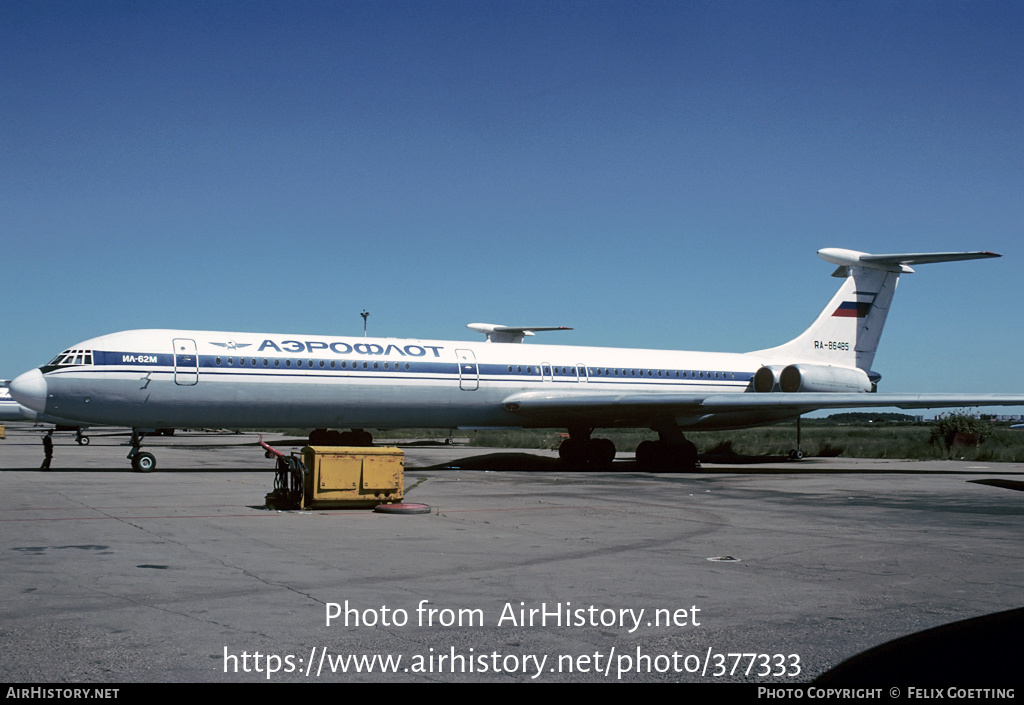 Aircraft Photo of RA-86485 | Ilyushin Il-62M | Aeroflot | AirHistory.net #377333