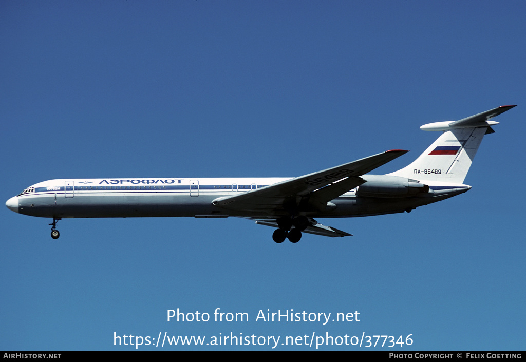 Aircraft Photo of RA-86489 | Ilyushin Il-62M | Aeroflot | AirHistory.net #377346