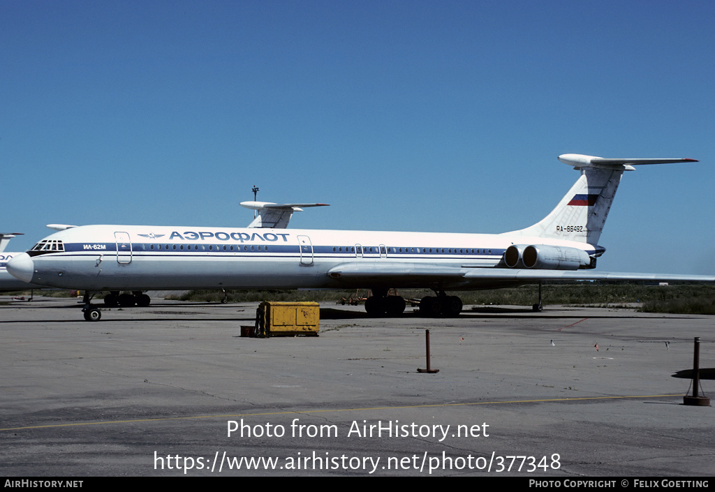 Aircraft Photo of RA-86492 | Ilyushin Il-62M | Aeroflot | AirHistory.net #377348