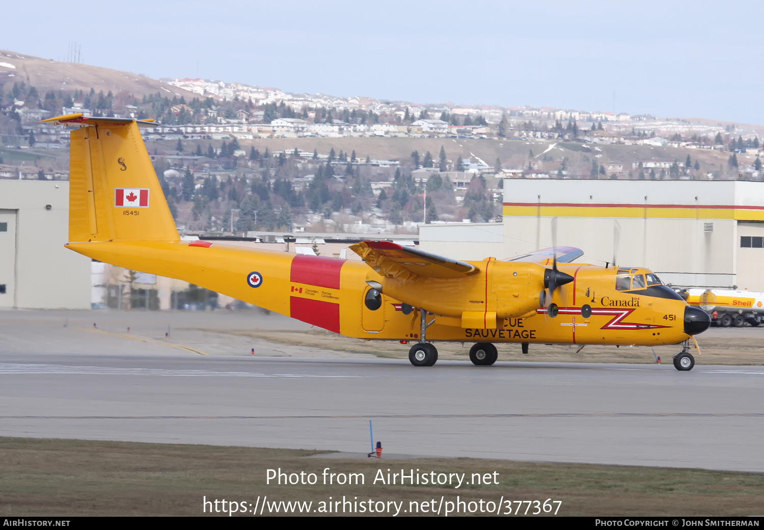 Aircraft Photo of 115451 | De Havilland Canada CC-115 Buffalo | Canada - Air Force | AirHistory.net #377367