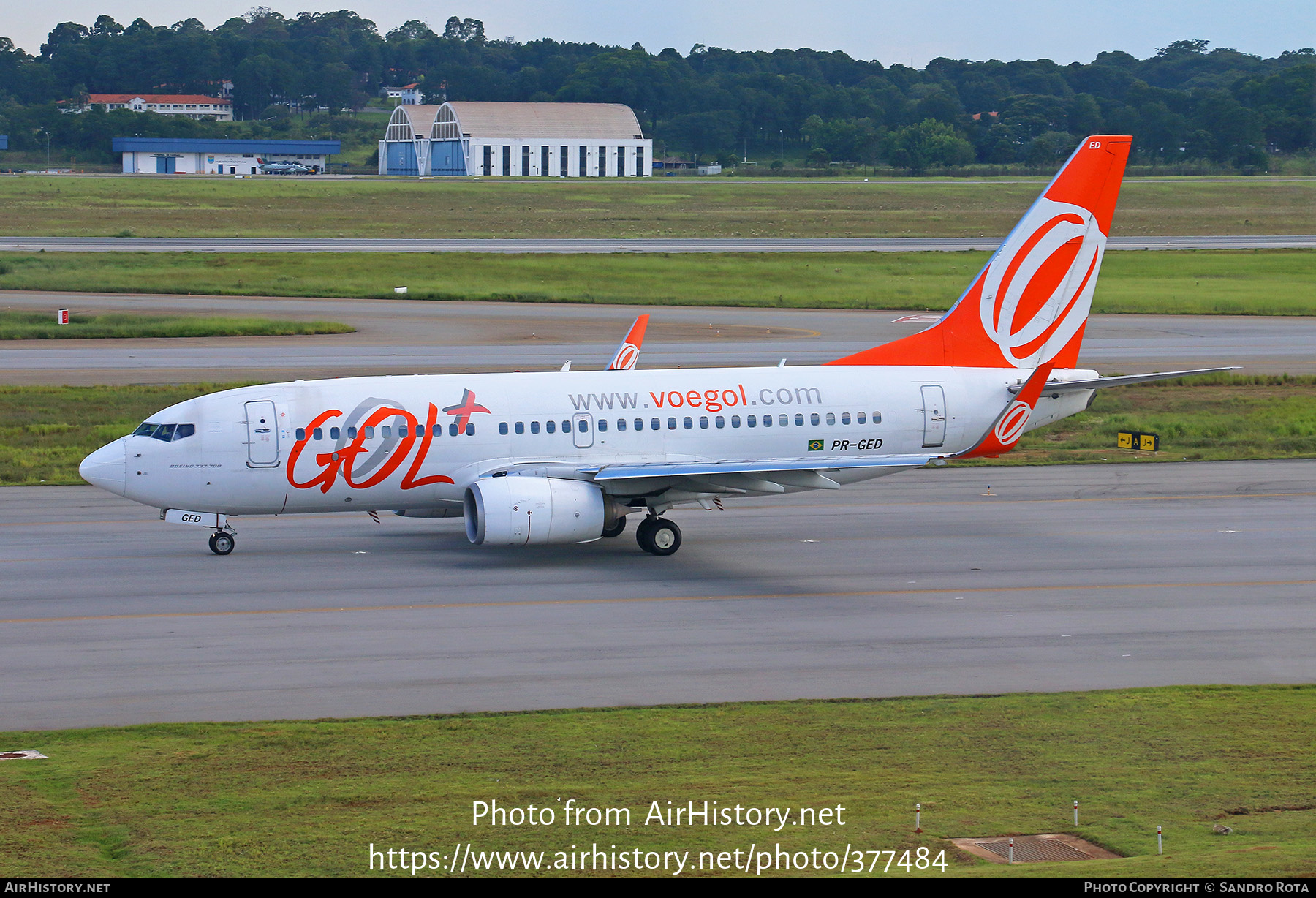 Aircraft Photo of PR-GED | Boeing 737-7EH | GOL Linhas Aéreas | AirHistory.net #377484