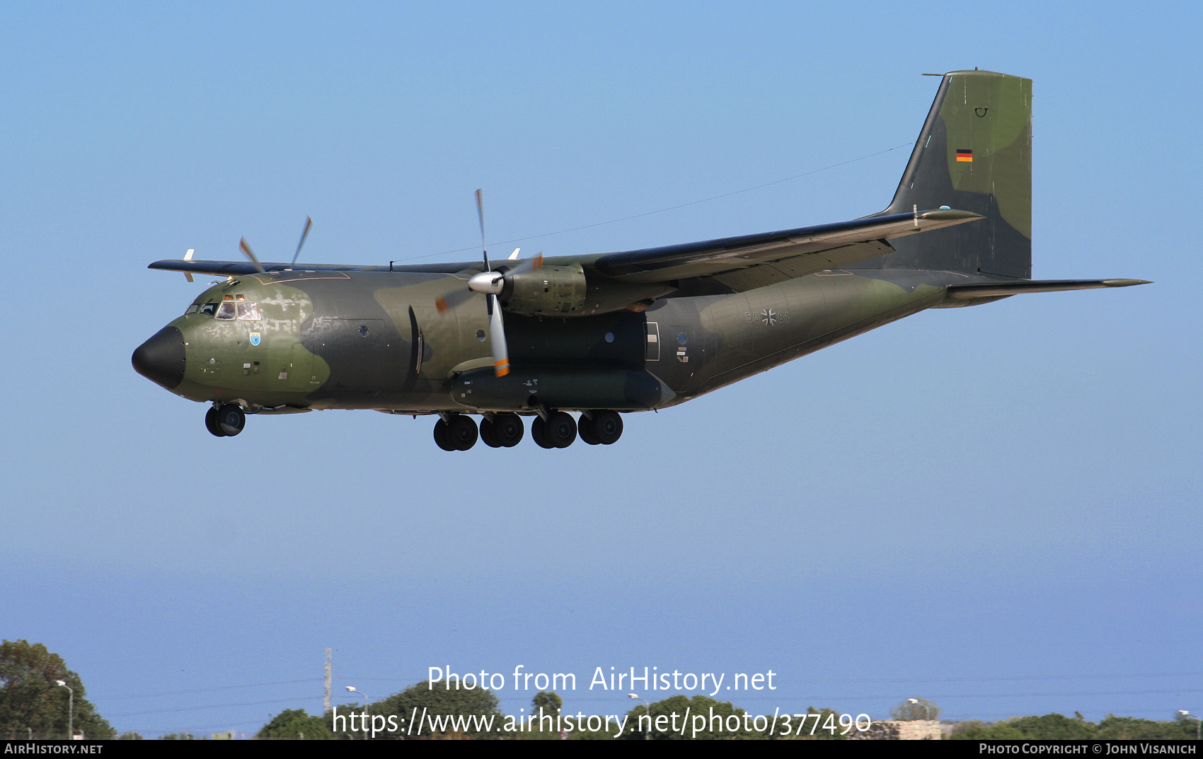 Aircraft Photo of 5081 | Transall C-160D | Germany - Air Force | AirHistory.net #377490