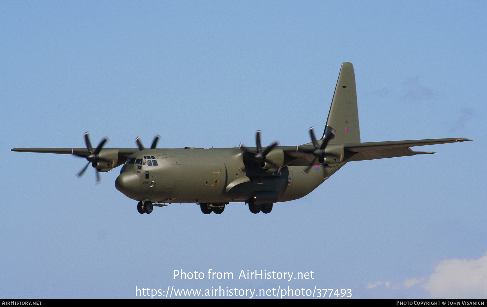 Aircraft Photo of ZH866 | Lockheed Martin C-130J-30 Hercules C4 | UK - Air Force | AirHistory.net #377493