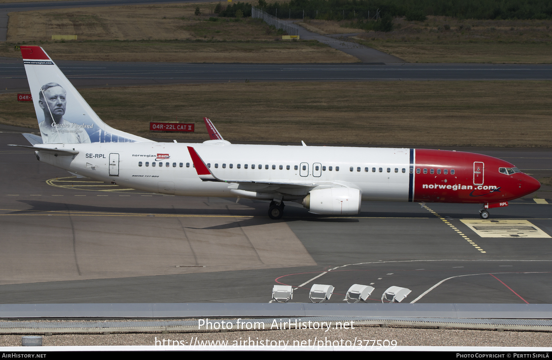 Aircraft Photo of SE-RPL | Boeing 737-8JP | Norwegian | AirHistory.net #377509