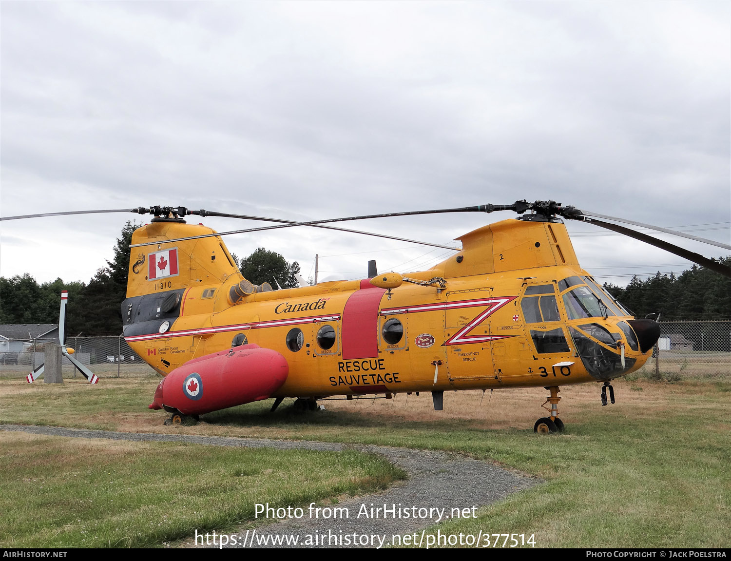 Aircraft Photo of 11310 / 310 | Boeing Vertol CH-113A Voyageur | Canada ...