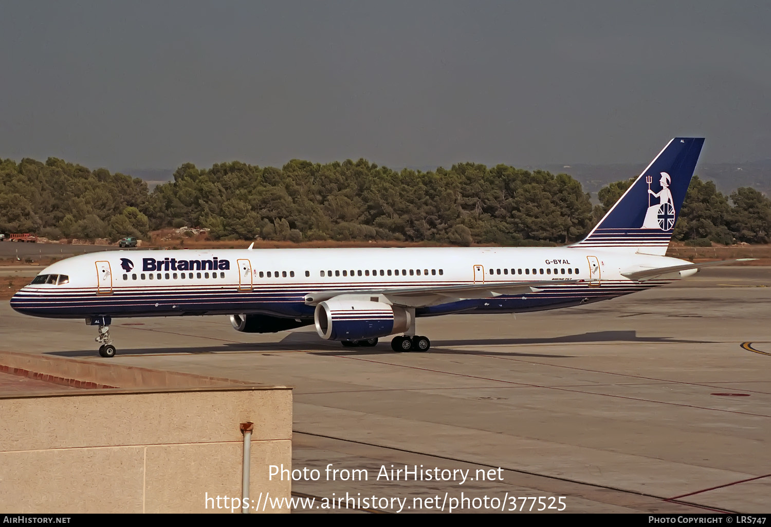 Aircraft Photo of G-BYAL | Boeing 757-204 | Britannia Airways | AirHistory.net #377525