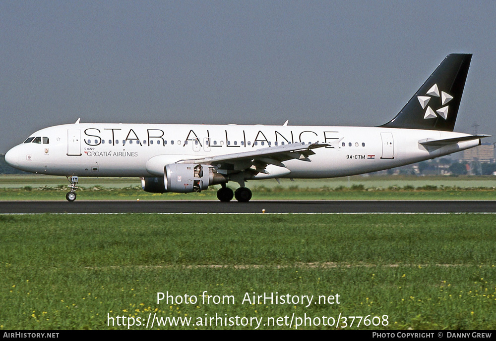 Aircraft Photo of 9A-CTM | Airbus A320-212 | Croatia Airlines | AirHistory.net #377608