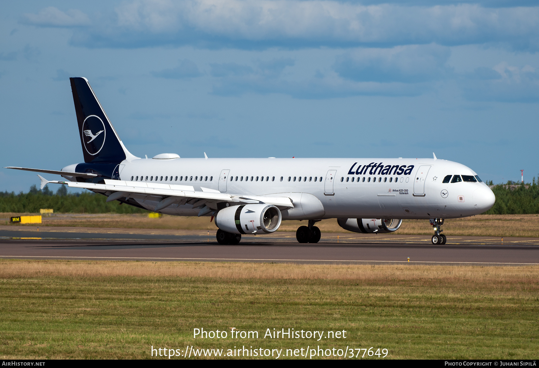 Aircraft Photo of D-AISJ | Airbus A321-231 | Lufthansa | AirHistory.net #377649