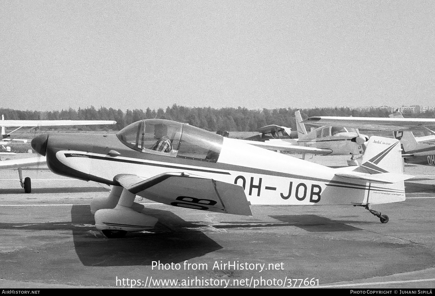 Aircraft Photo of OH-JOB | Jodel DR-1051 Ambassadeur | AirHistory.net #377661