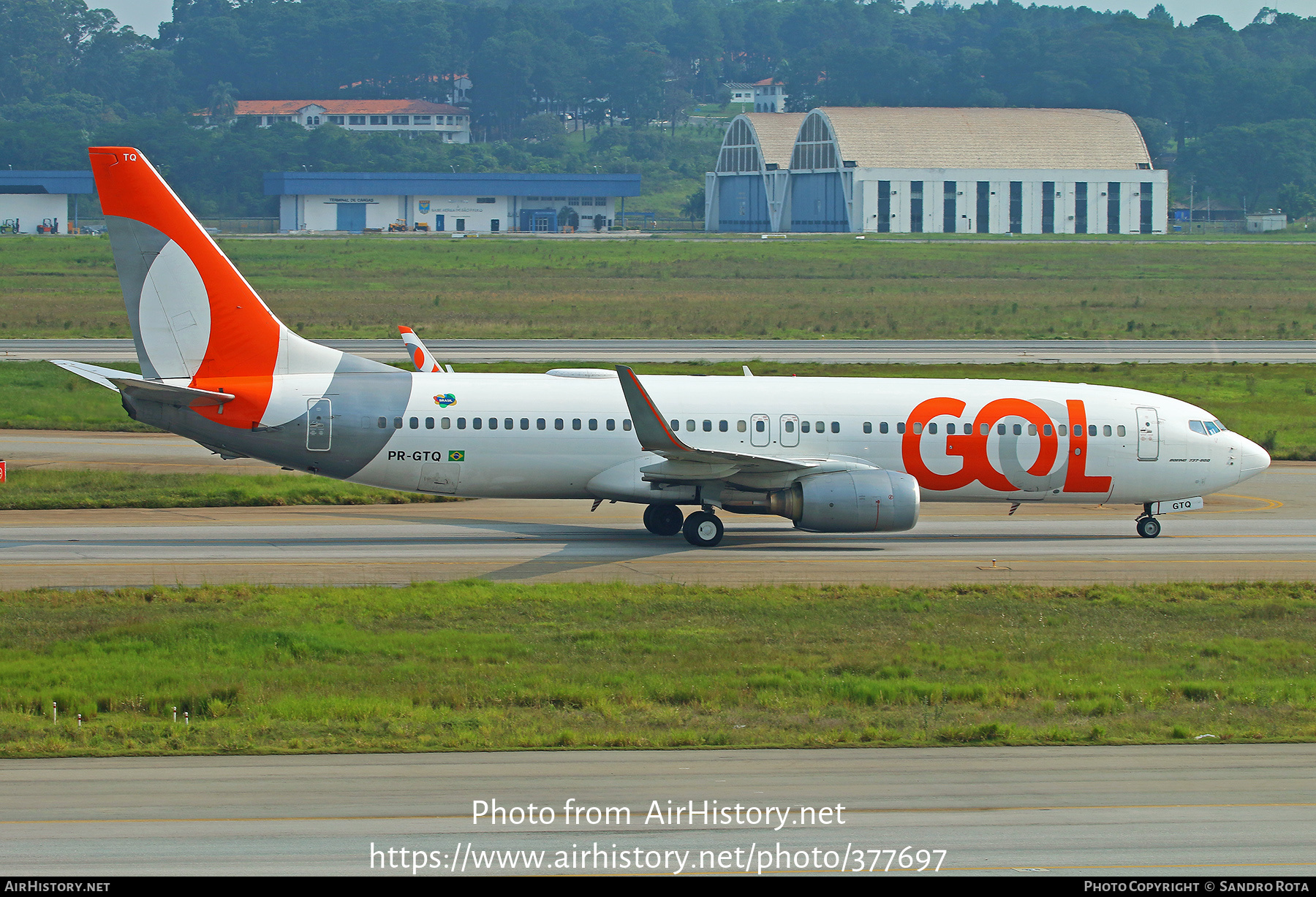 Aircraft Photo of PR-GTQ | Boeing 737-8EH | GOL Linhas Aéreas | AirHistory.net #377697