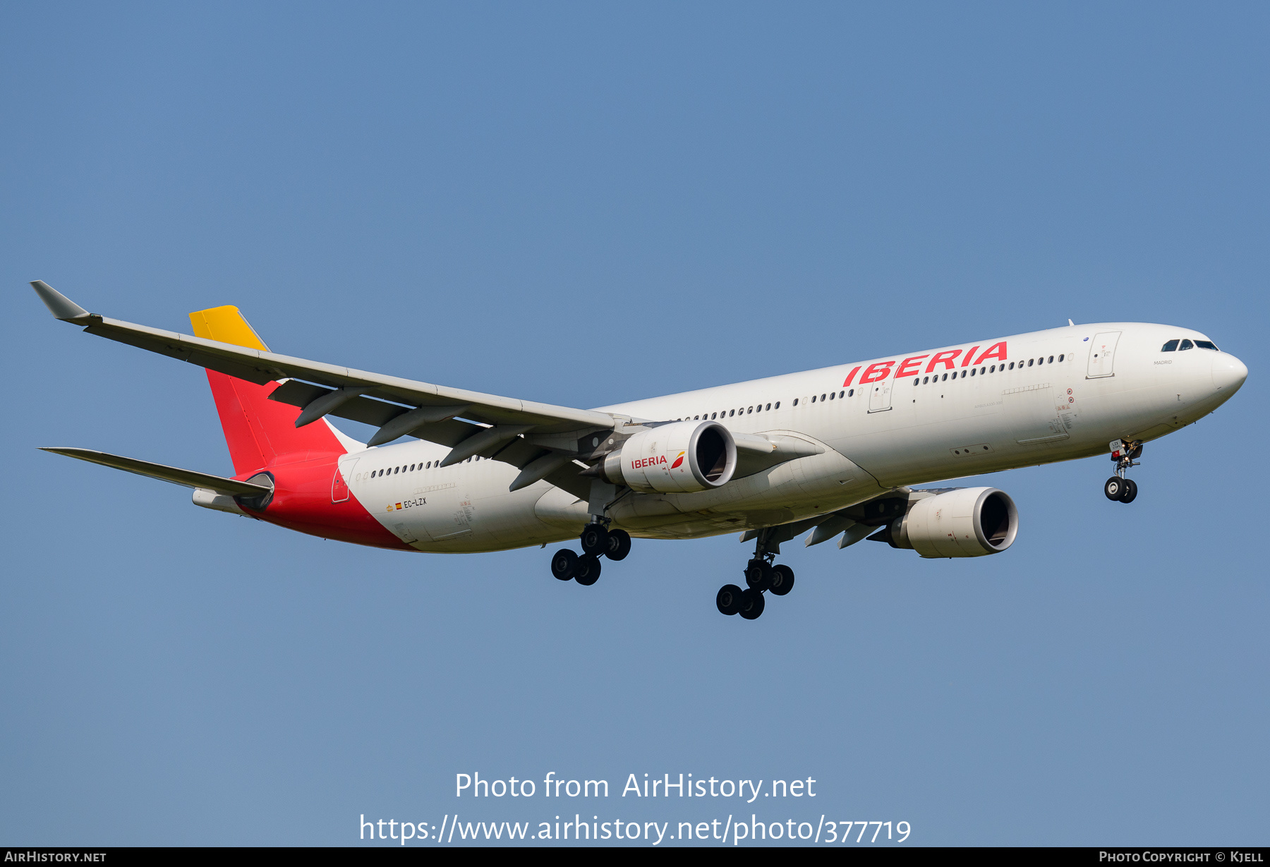 Aircraft Photo of EC-LZX | Airbus A330-302 | Iberia | AirHistory.net #377719