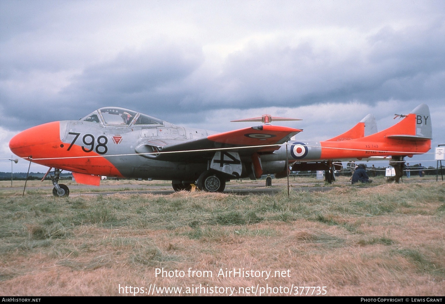 Aircraft Photo of XG743 | De Havilland D.H. 115 Sea Vampire T22 | UK - Navy | AirHistory.net #377735