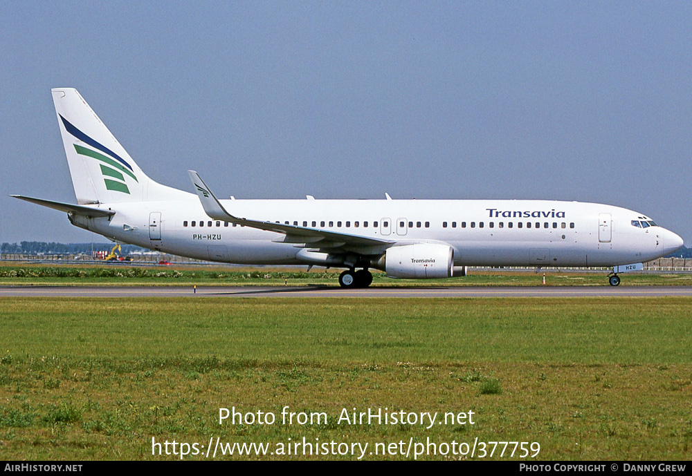 Aircraft Photo of PH-HZU | Boeing 737-8BG | Transavia | AirHistory.net #377759