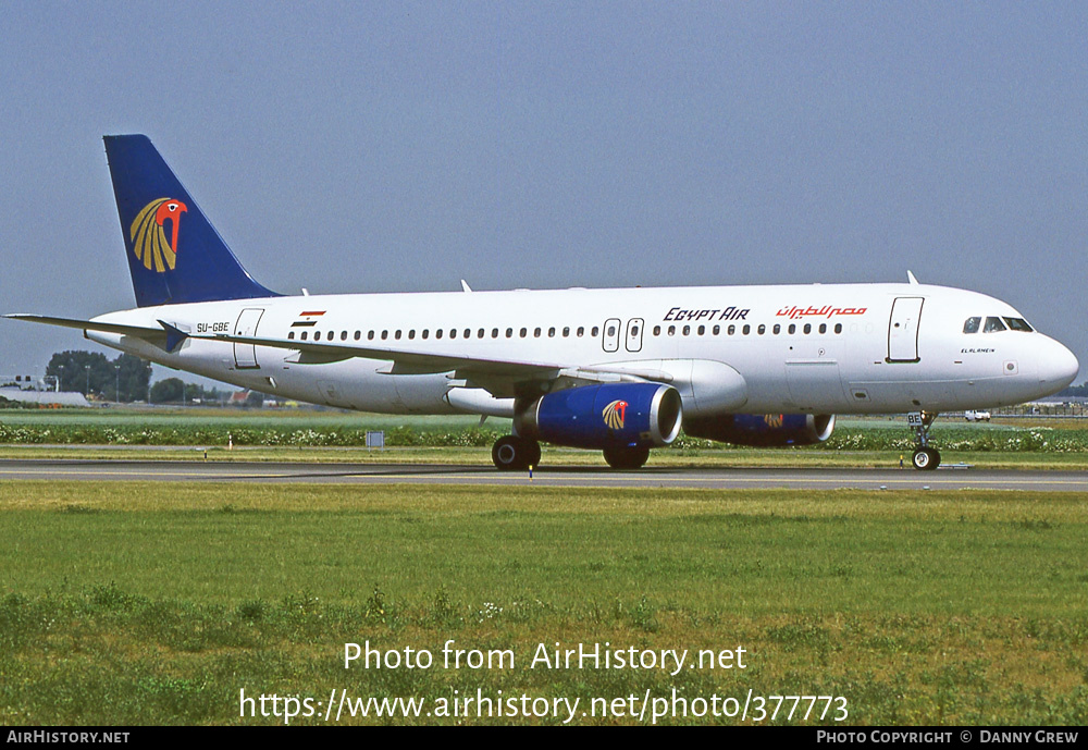 Aircraft Photo of SU-GBE | Airbus A320-231 | EgyptAir | AirHistory.net #377773