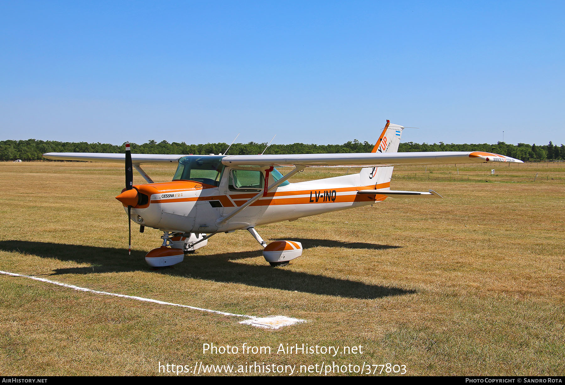 Aircraft Photo of LV-INQ | Cessna 152 | Fly Up Training Center | AirHistory.net #377803