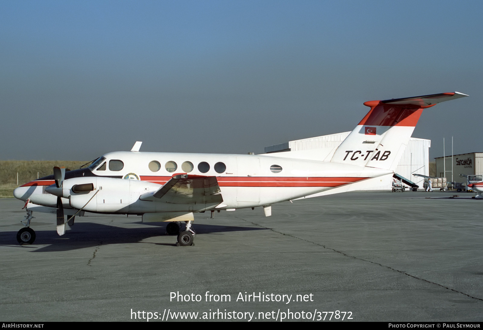 Aircraft Photo of TC-TAB | Beech 200 Super King Air | Devlet Hava Meydanları İşletmesi | AirHistory.net #377872