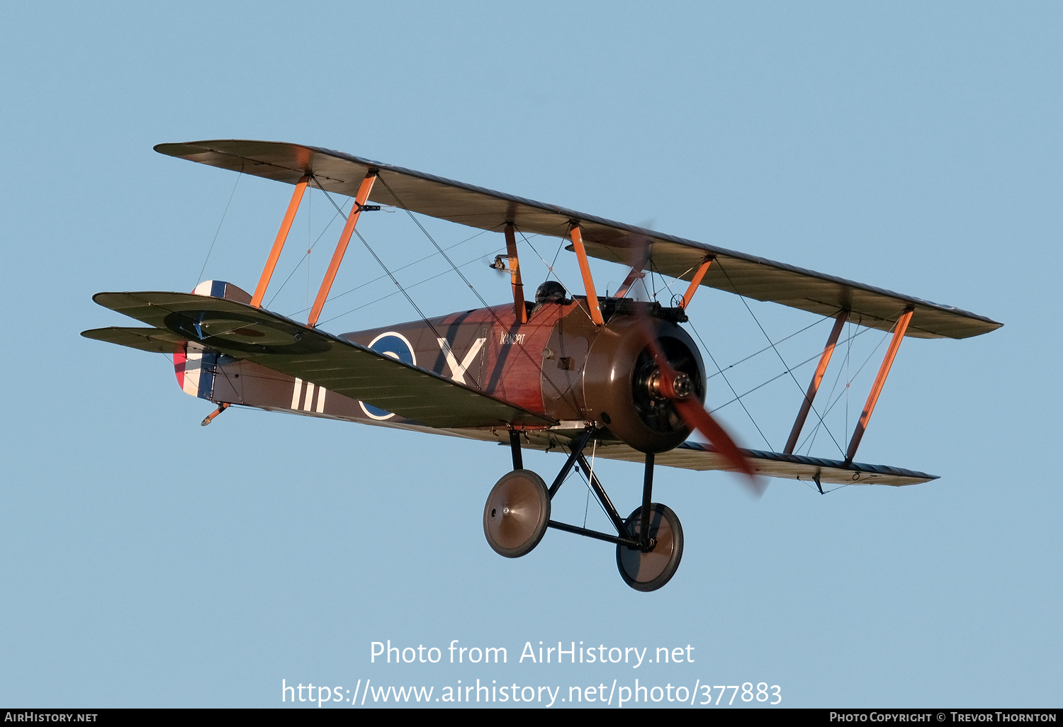 Aircraft Photo of G-BZSC / D1851 | Sopwith F-1 Camel Replica | UK - Air Force | AirHistory.net #377883