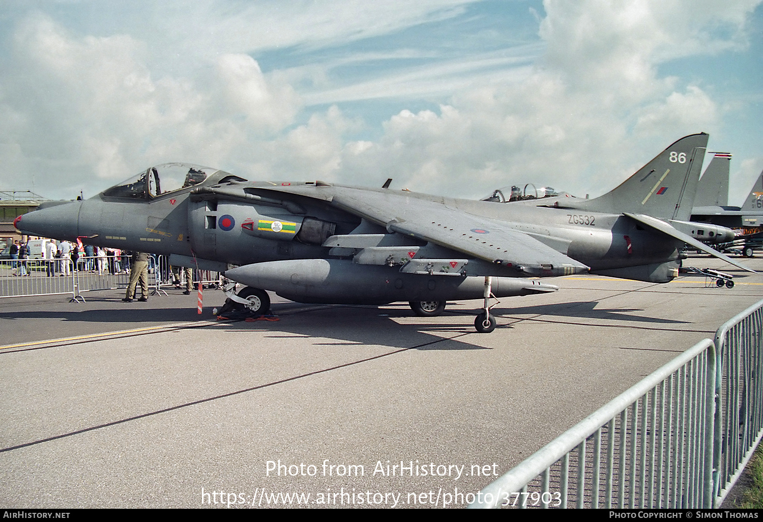 Aircraft Photo of ZG532 | British Aerospace Harrier GR7 | UK - Air Force | AirHistory.net #377903