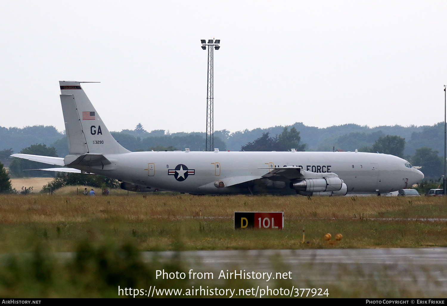 Aircraft Photo of 92-3290 | Boeing E-8C J-Stars (707-300C) | USA - Air Force | AirHistory.net #377924