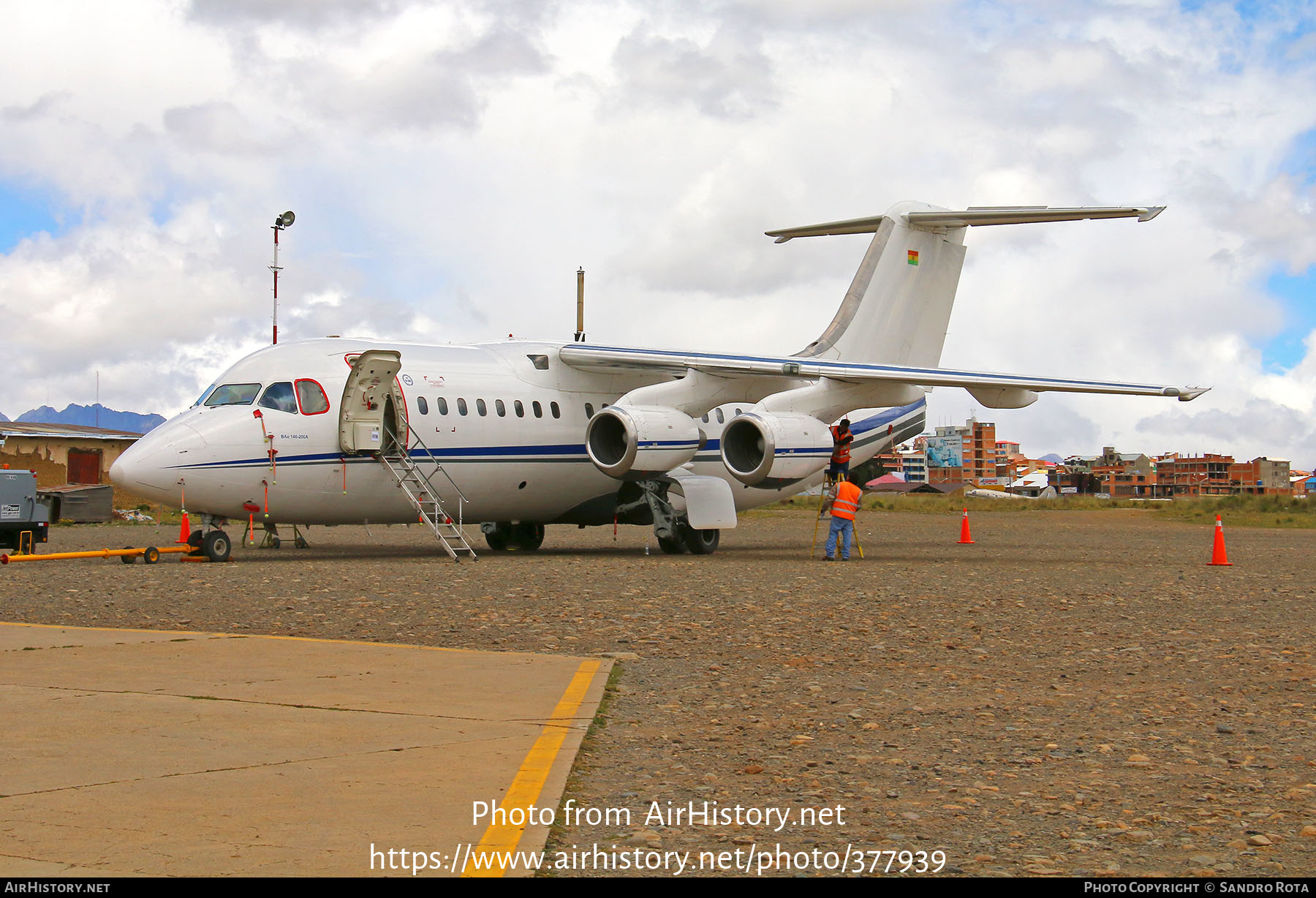 Aircraft Photo of CP-2634 | British Aerospace BAe-146-200 | AirHistory.net #377939