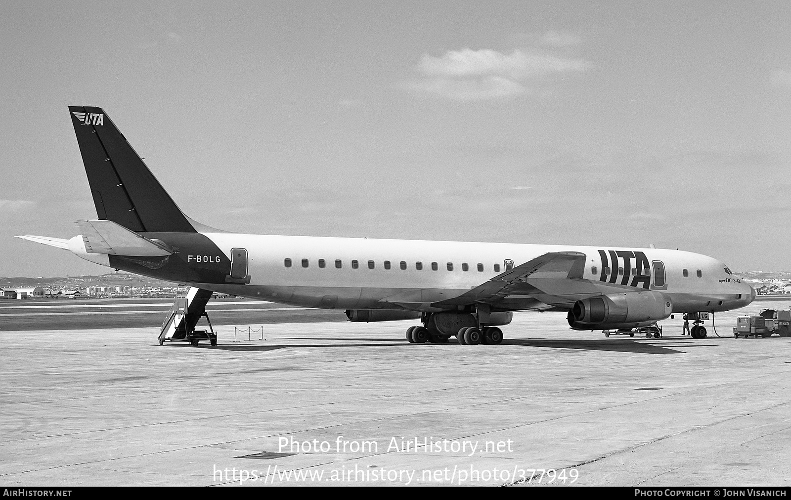 Aircraft Photo of F-BOLG | McDonnell Douglas DC-8-62 | UTA - Union de Transports Aériens | AirHistory.net #377949