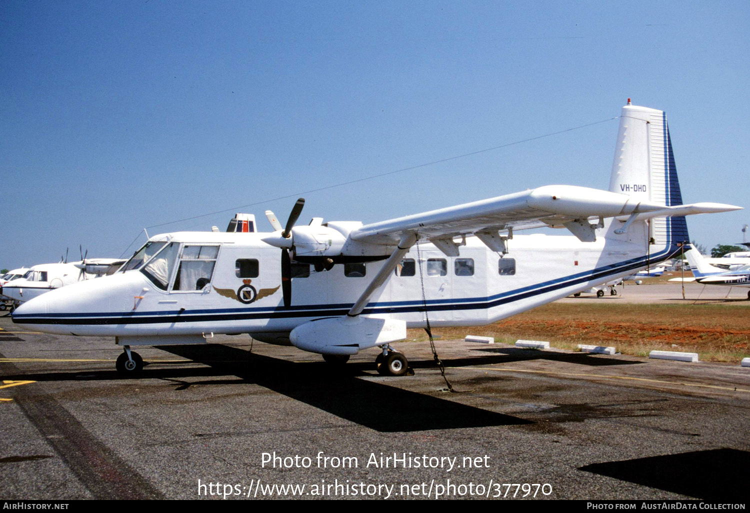 Aircraft Photo of VH-DHO | GAF N-24A Nomad | Northern Territory Medical Service | AirHistory.net #377970