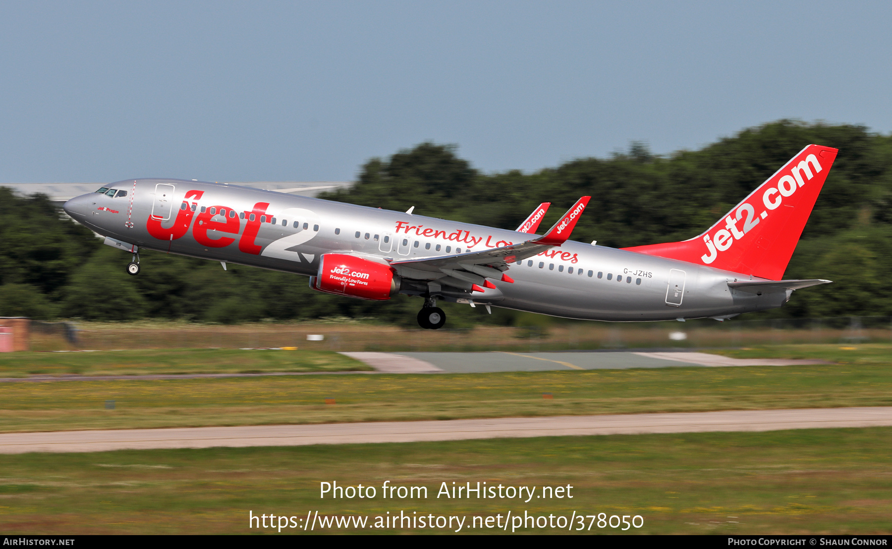 Aircraft Photo of G-JZHS | Boeing 737-800 | Jet2 | AirHistory.net #378050