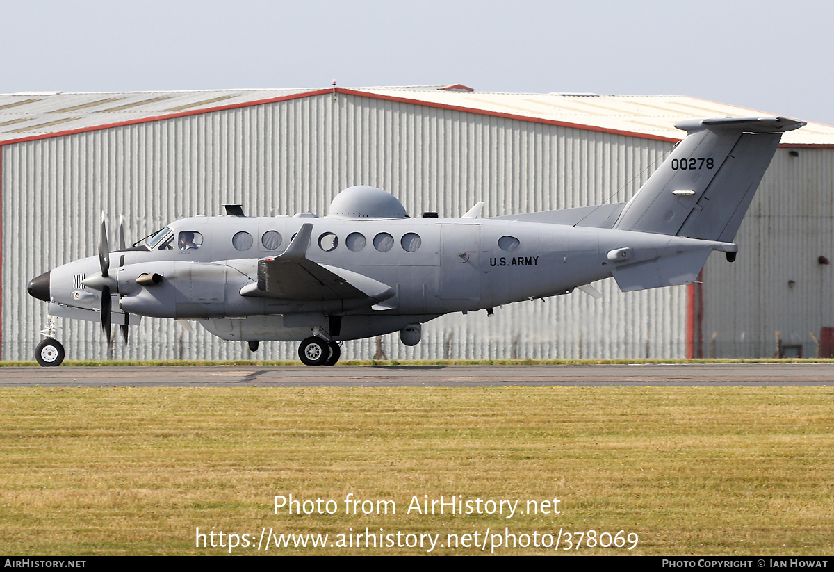 Aircraft Photo of 12-0278 / 00278 | Raytheon MC-12S Huron (350ER) | USA - Army | AirHistory.net #378069