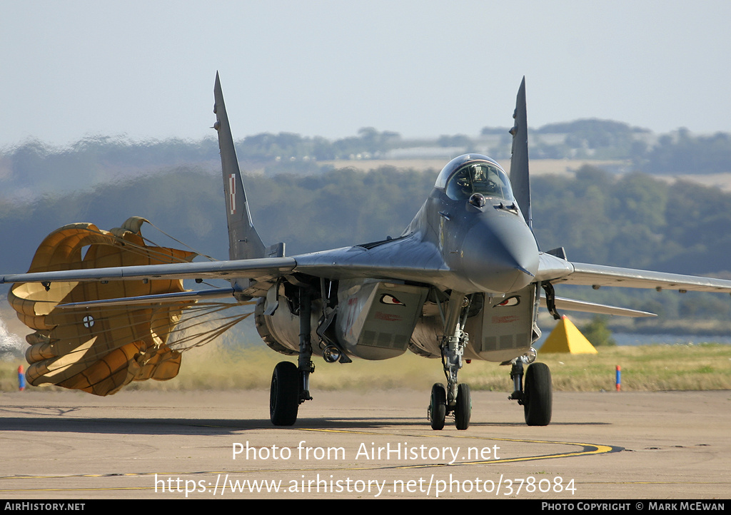 Aircraft Photo of 77 | Mikoyan-Gurevich MiG-29A (9-12A) | Poland - Air Force | AirHistory.net #378084