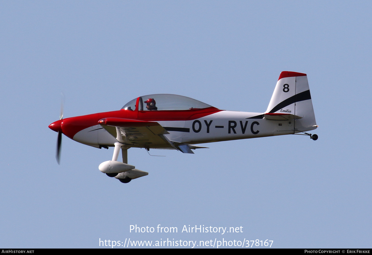 Aircraft Photo of OY-RVC | Van's RV-8 | AirHistory.net #378167