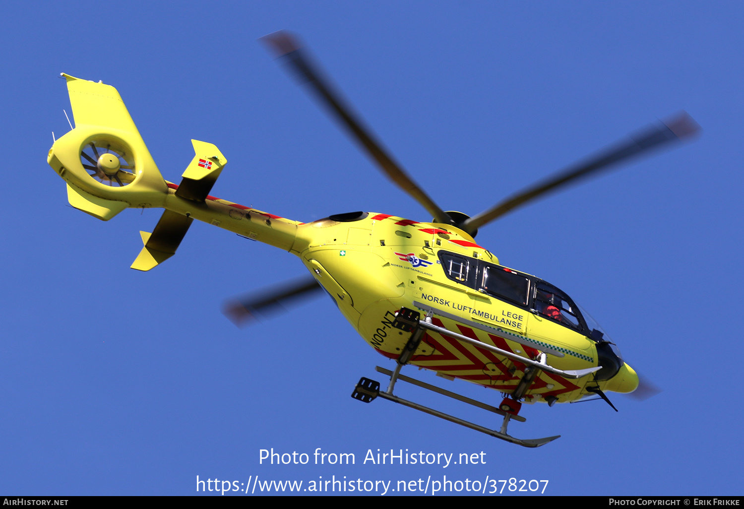 Aircraft Photo of LN-OON | Eurocopter EC-135P-2+ | Norsk Luftambulanse | AirHistory.net #378207