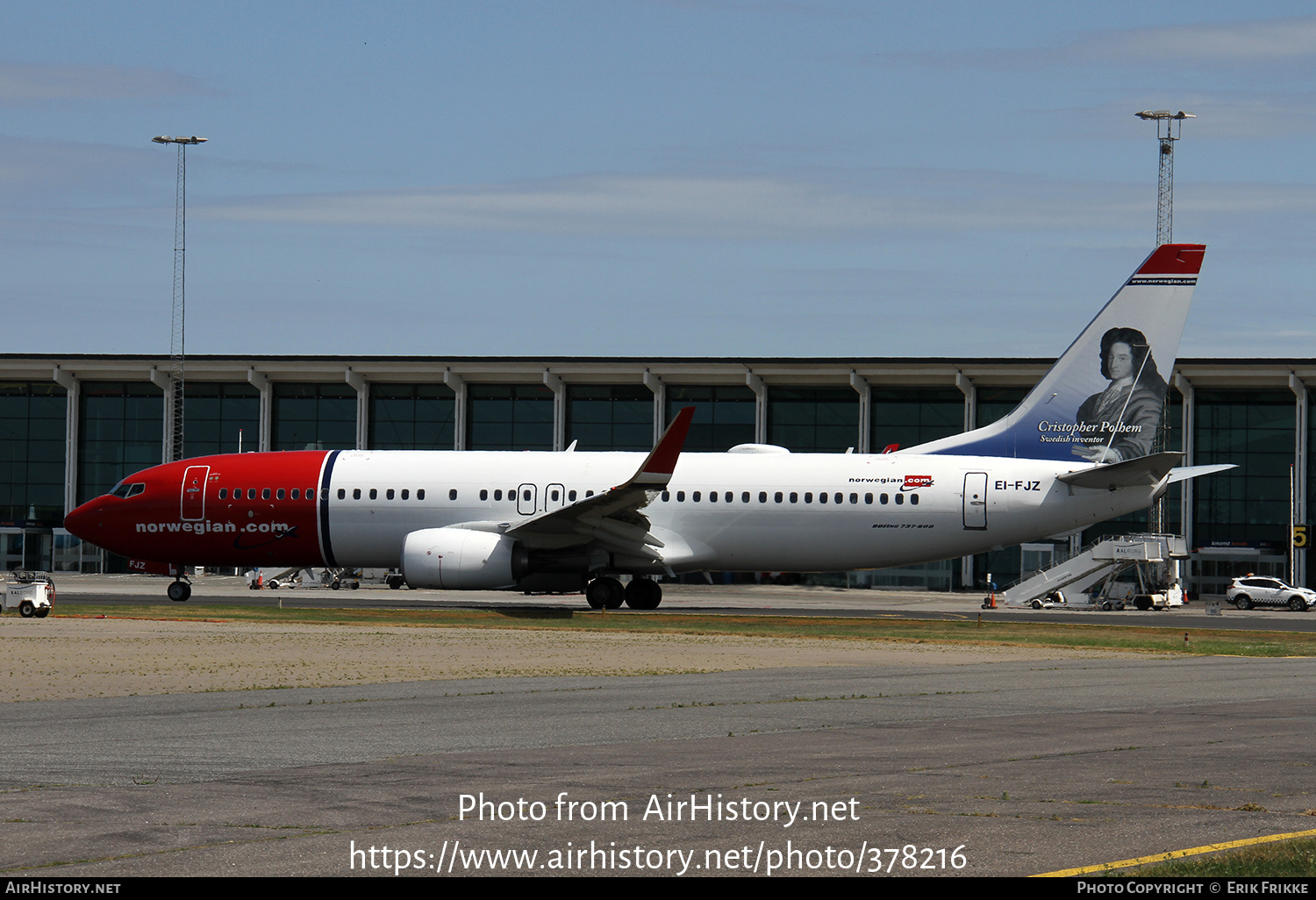 Aircraft Photo of EI-FJZ | Boeing 737-800 | Norwegian | AirHistory.net #378216