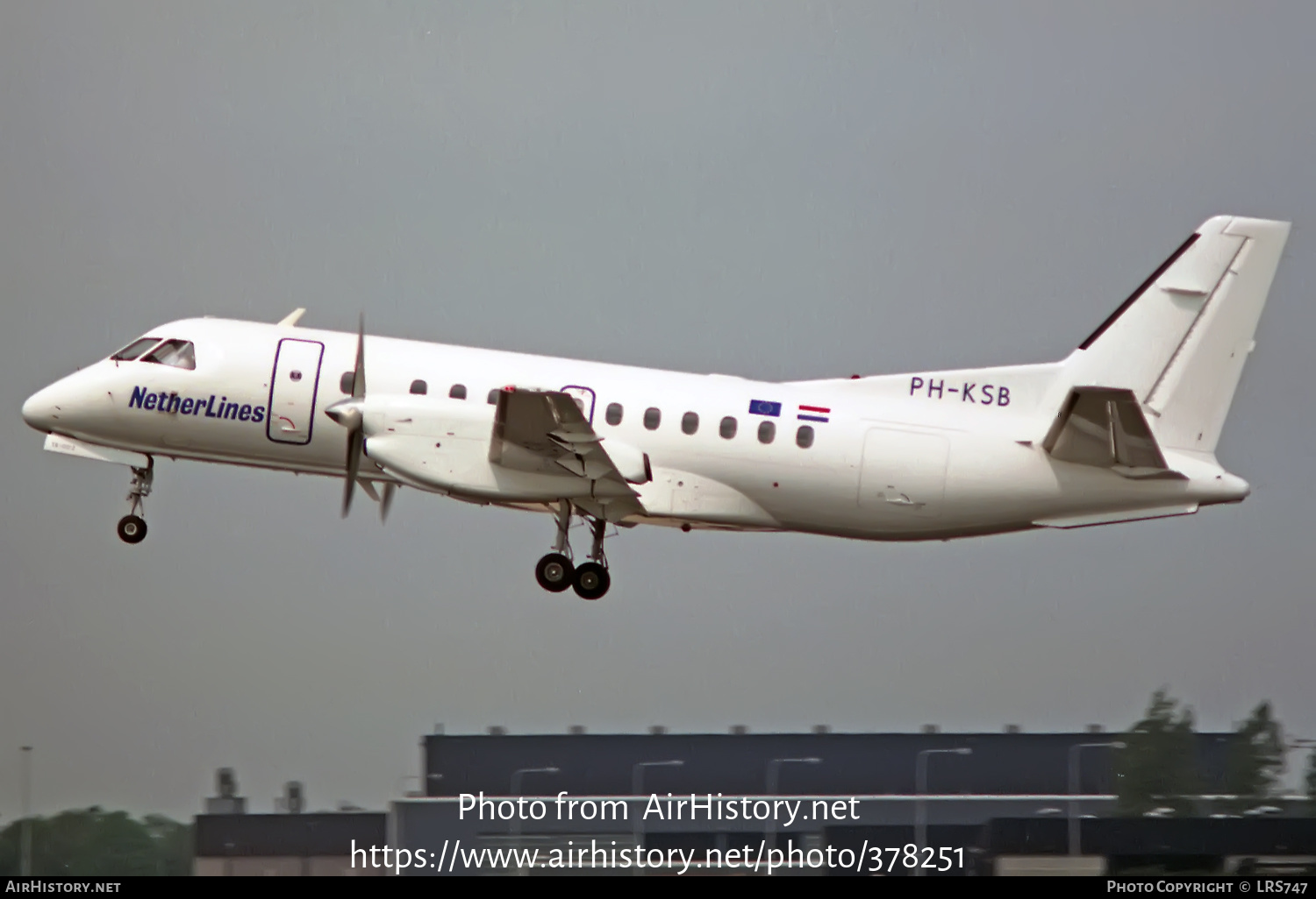 Aircraft Photo of PH-KSB | Saab 340B | Netherlines | AirHistory.net #378251