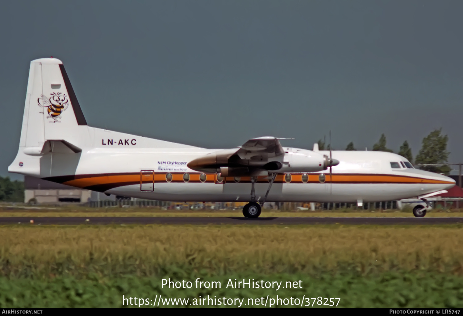 Aircraft Photo of LN-AKC | Fokker F27-200 Friendship | Netherlines | AirHistory.net #378257