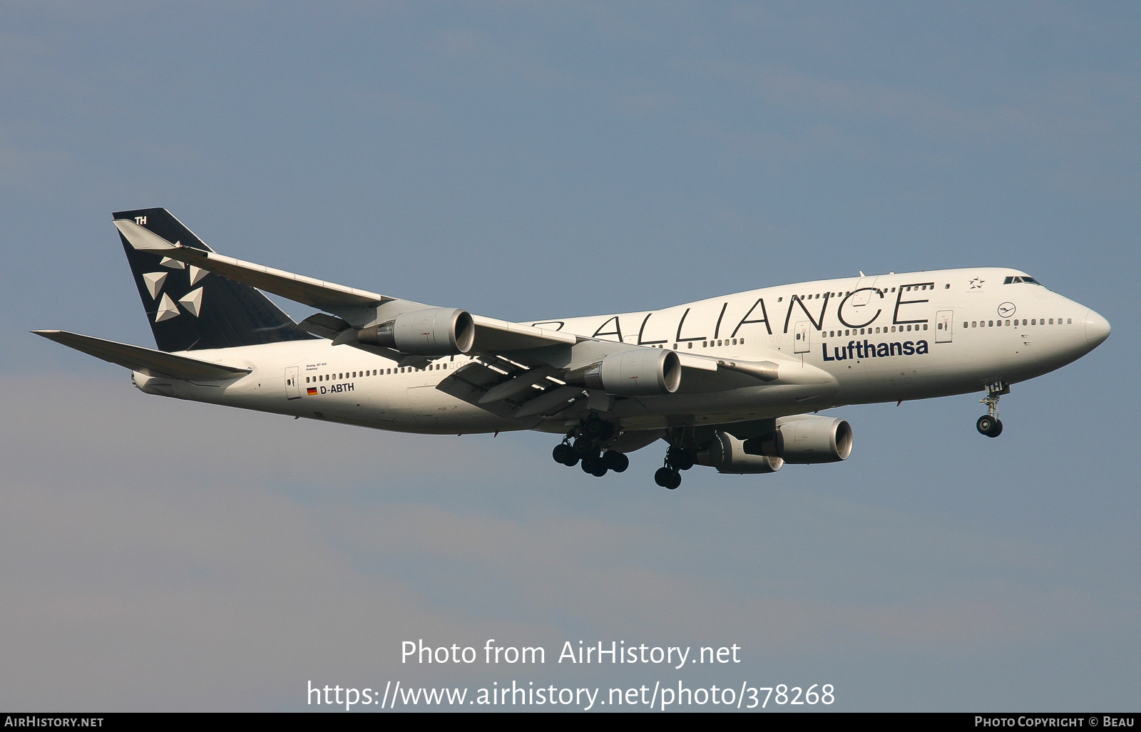 Aircraft Photo of D-ABTH | Boeing 747-430M | Lufthansa | AirHistory.net #378268