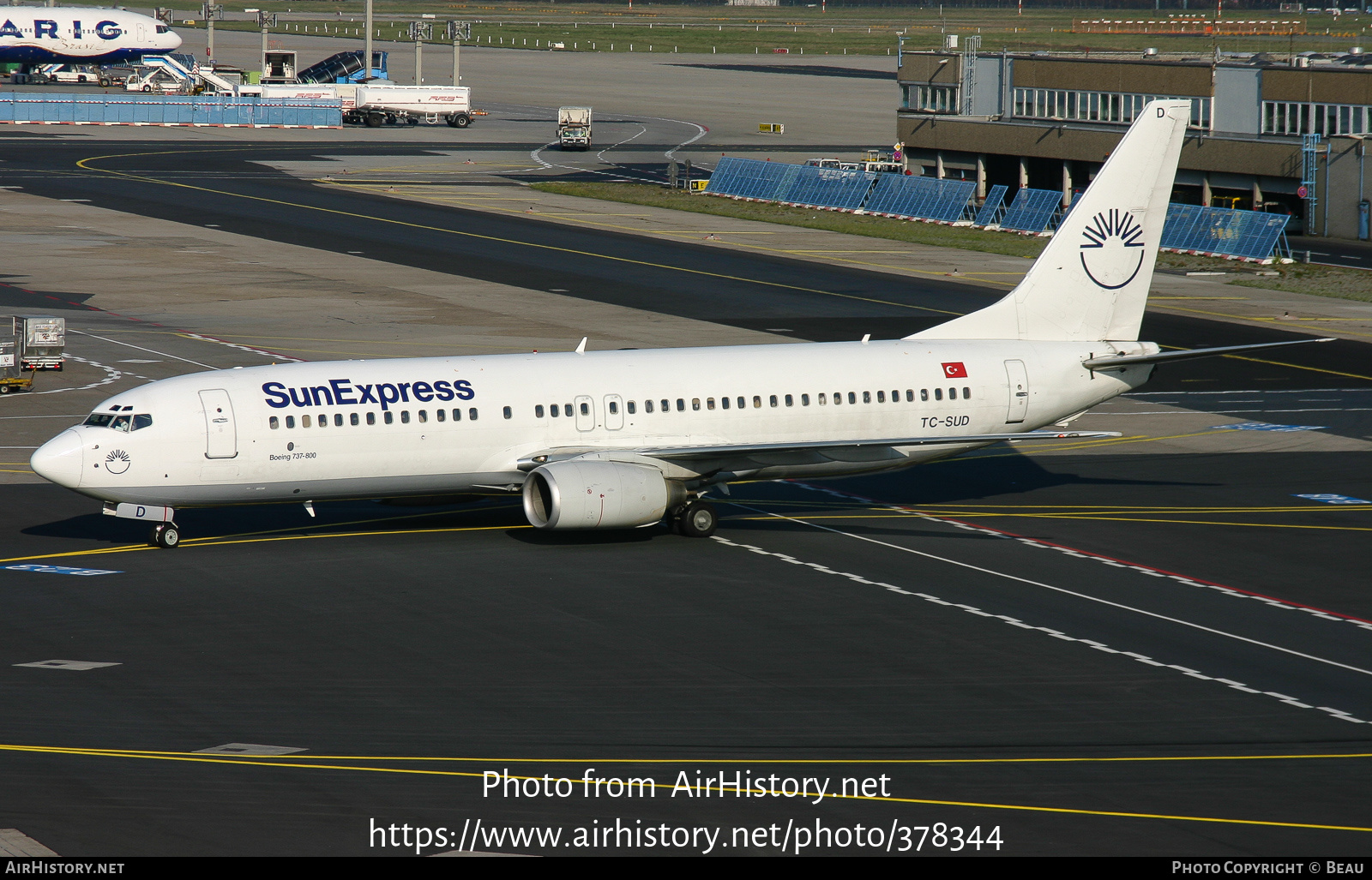 Aircraft Photo of TC-SUD | Boeing 737-86N | SunExpress | AirHistory.net #378344