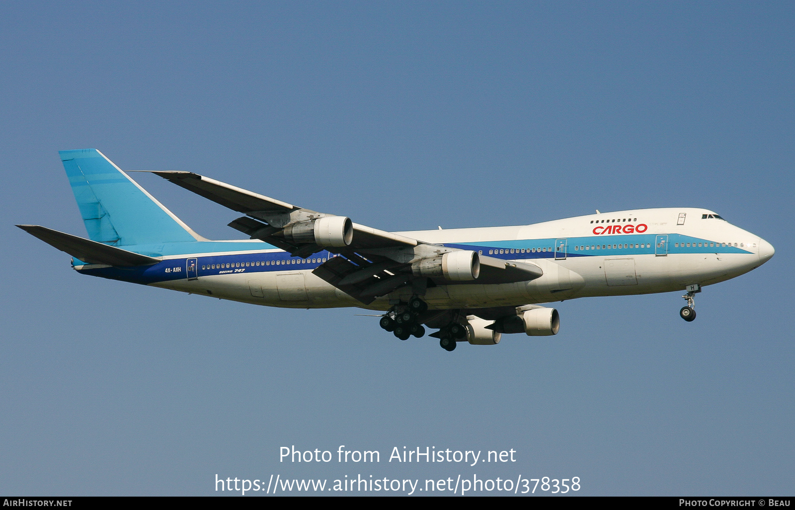 Aircraft Photo of 4X-AXH | Boeing 747-258B(M) | El Al Israel Airlines Cargo | AirHistory.net #378358